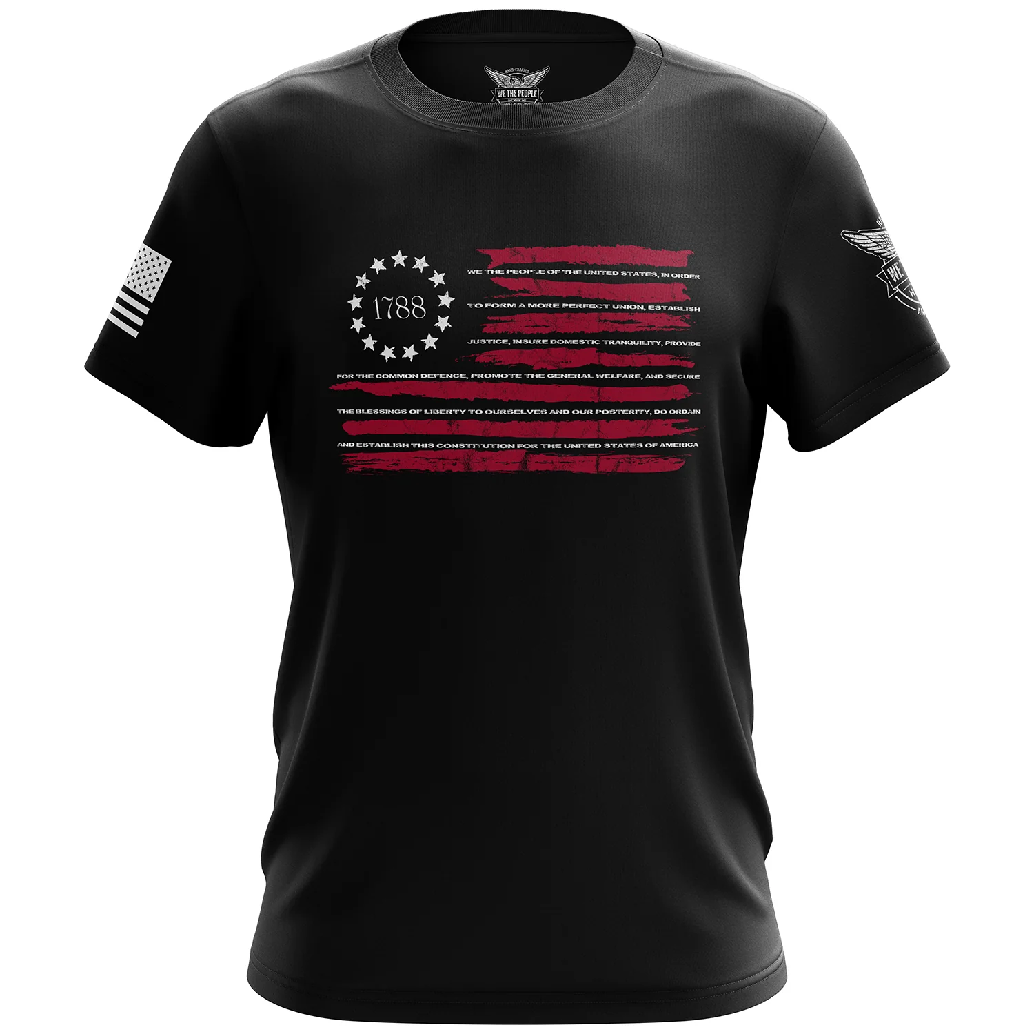 We The People Preamble Short Sleeve Shirt