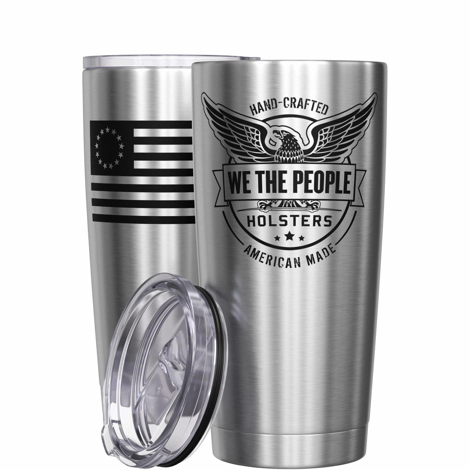 We The People Holsters Betsy Ross Flag Stainless Steel Tumbler - Image 11