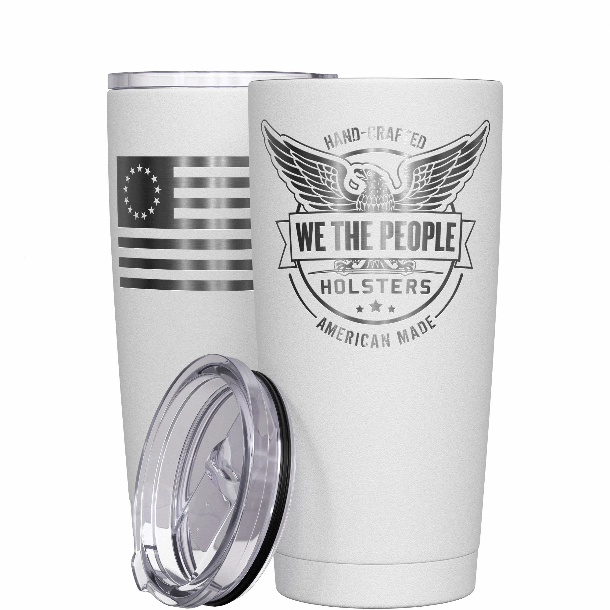 We The People Holsters Betsy Ross Flag Stainless Steel Tumbler - Image 12