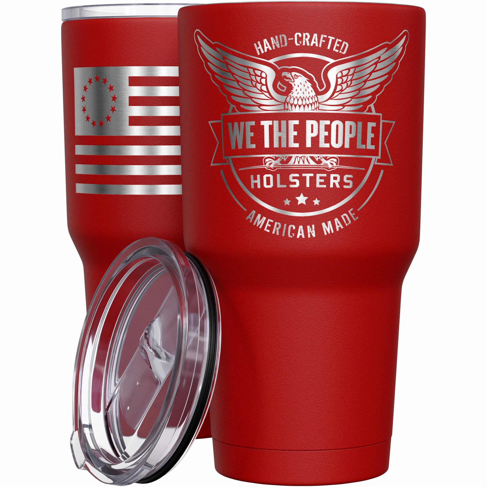 We The People Holsters Betsy Ross Flag Stainless Steel Tumbler - Image 8