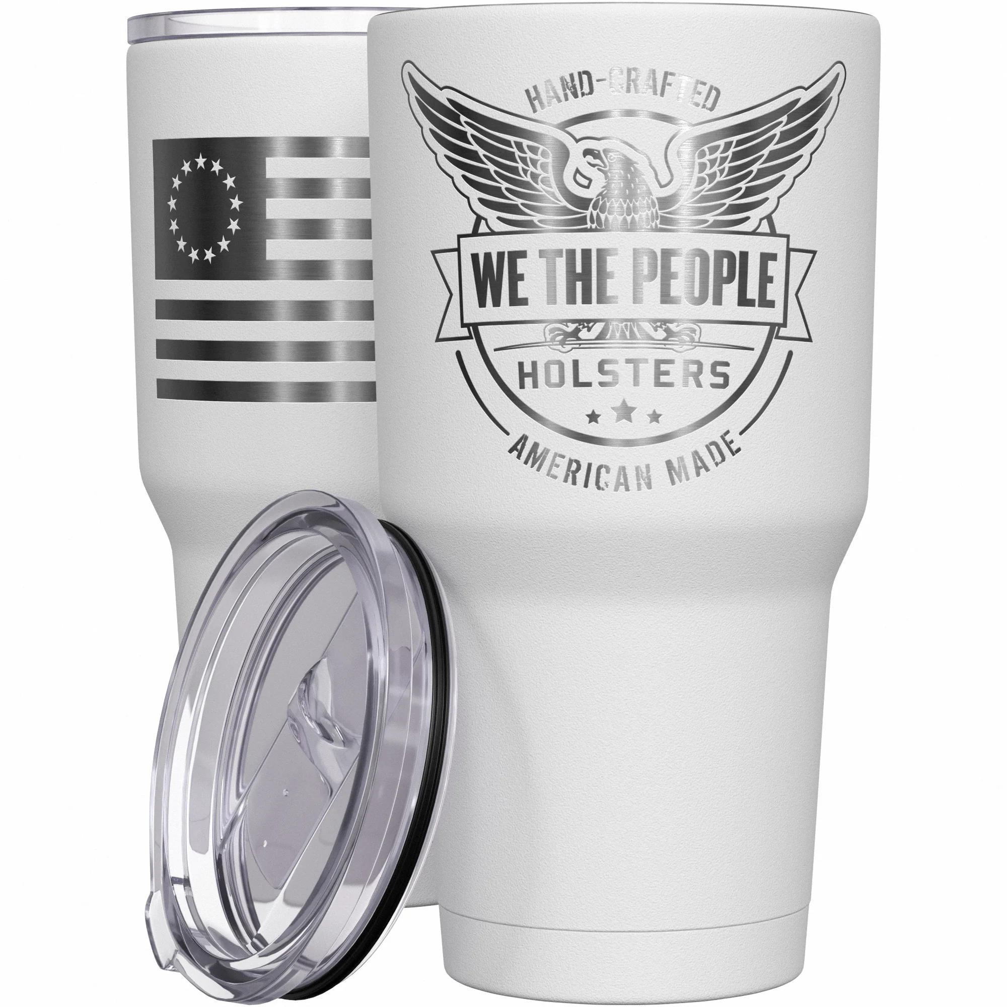 We The People Holsters Betsy Ross Flag Stainless Steel Tumbler - Image 9