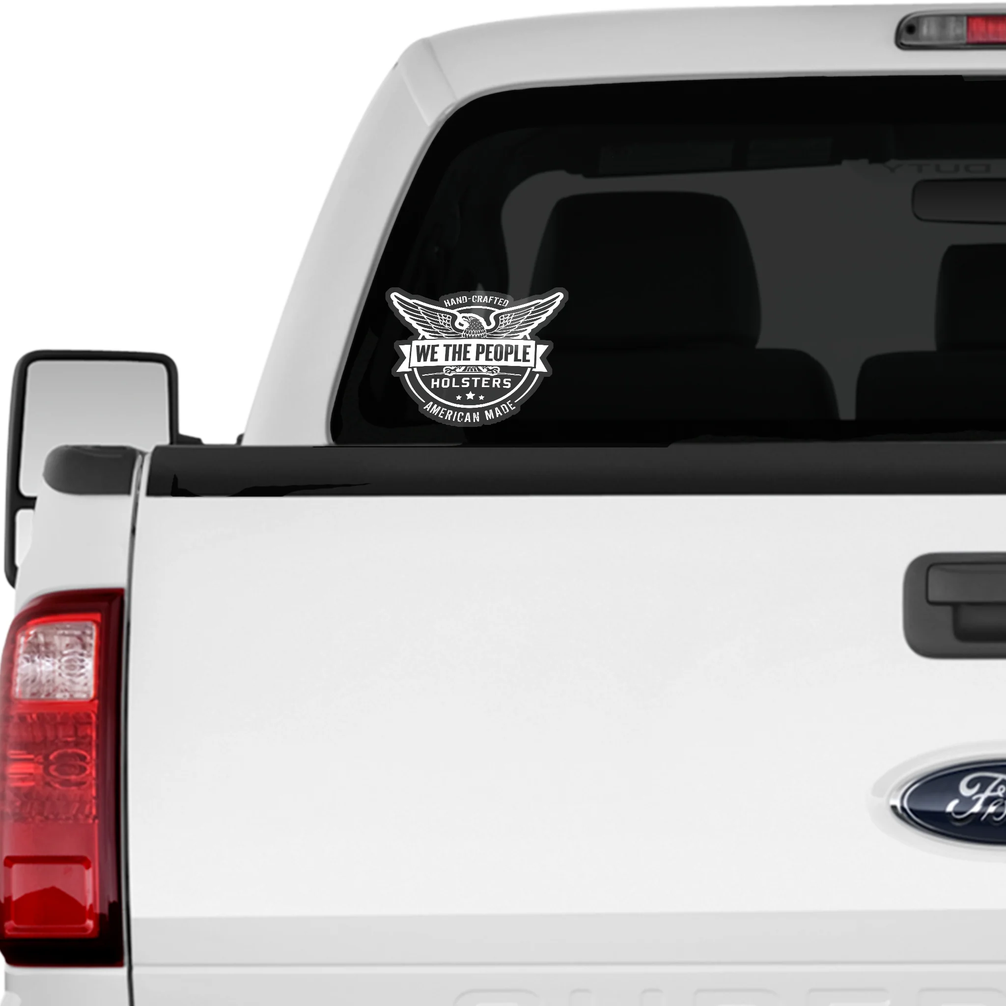 We The People LOGO Car/Truck/Boat/Plane Decal - Image 4