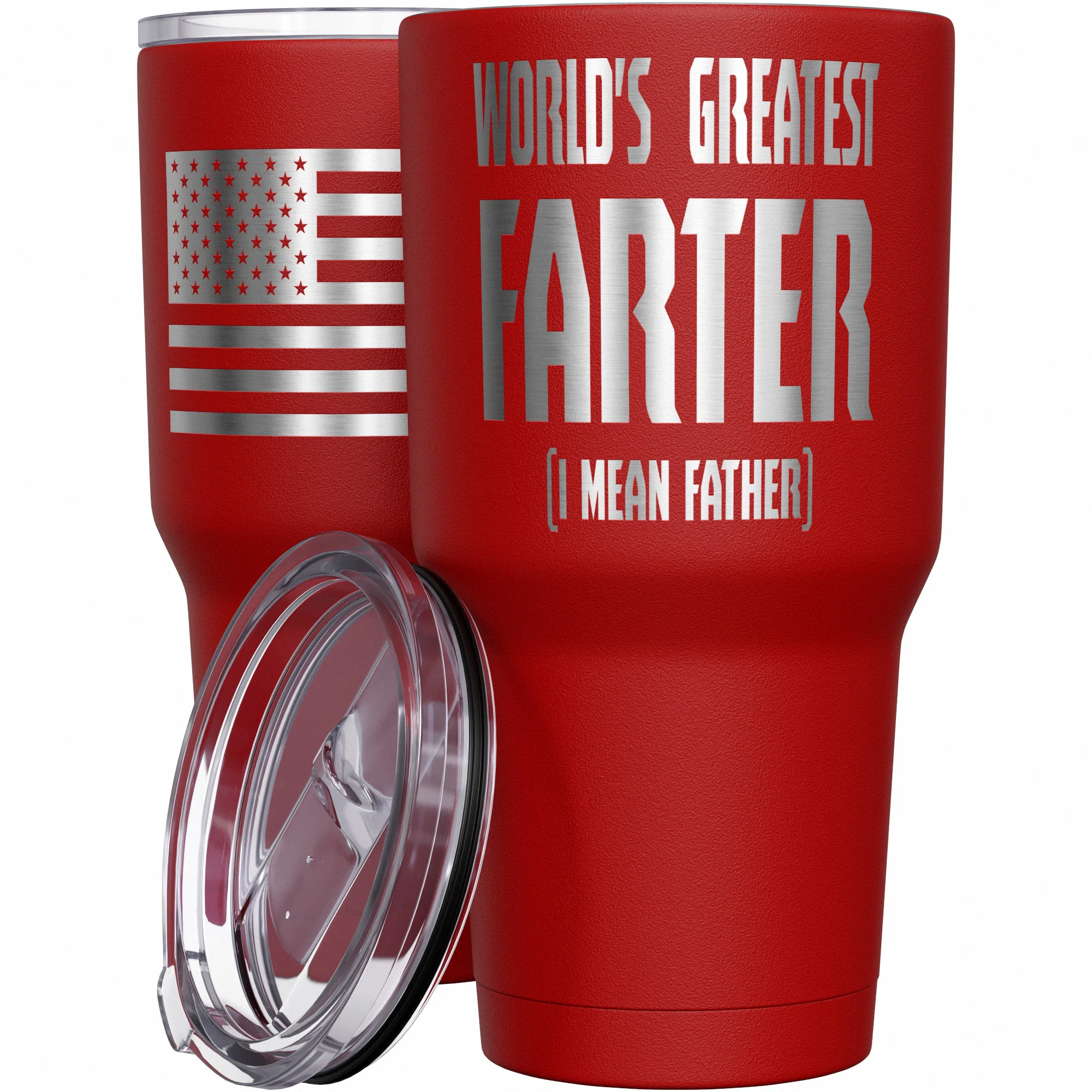 World's Greatest Farter Stainless Steel Tumbler - Image 8
